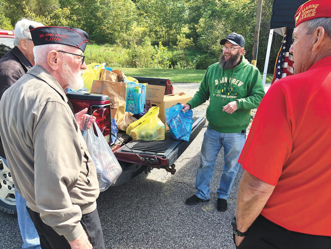 MidOhio Valley Marines, newspapers on a mission to feed the hungry